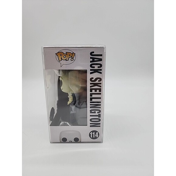 Funko Pop! Disney NBC Jack Skellington w/Snowflake #114 Exclusive With Protector - Picture 6 of 6